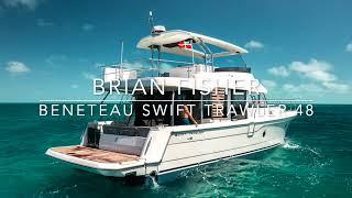 The BENETEAU Swift Trawler 48. Offered with boat show incentives. #trawlerlife #trawleryacht