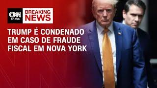 Trump é condenado em 34 acusações em Nova York  CNN ARENA