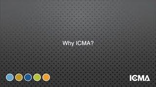 Why ICMA?