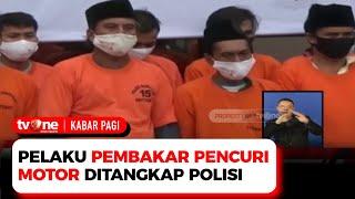 Dua Pelaku Pembakar Pencuri Sepeda Motor di Bangkalan Ditangkap  Kabar Pagi tvOne