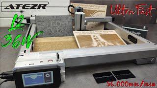 Ultra Fast Laser Engraver ATEZR L2 36W  with auto-focusing The Best Choice For Your Business