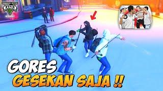 SALING SERANG PAKAI SAJAM  PEMBACOKAN ANAK STM  - GTA V ROLEPLAY INDONESIA