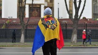 В Молдове требуют отставки правительства и президента. #молдова #кишинев #протесты #ес #shorts