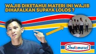 INGAT  Materi ini wajib dihafalkan ketika training di indomaret - part 1 terbaru 2022