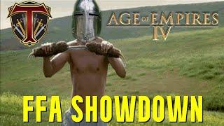 The AOE4 RETURN  Age of Empires 4 FFA Showdowns & Chill