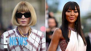 Anna Wintour and Naomi Campbell THROW SHADE at One Another During Fashion Awards Show in NYC  E