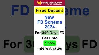 PNB 300 Days FD Scheme  pnb fd interest rates 2024  punjab national bank fd rates #pnb #pnbbank