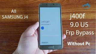 All Samsung j4 9.0 U5 FRP BYPASS Without Pc  Samsung j4 j400f 9.0 FrpGoogle bypass by waqas mobile