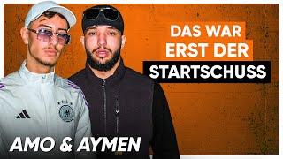 Erstes Interview von Aymen & Amo über Rap La Rue Zeit in der Villa erste Mio. Signing  Interview