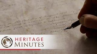 Heritage Minutes Naskumituwin Treaty