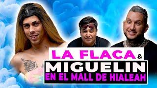 La Flaca y Miguelin en el Mall de Hialeah  Robertico Comediante 2022 El Patio de Robertico