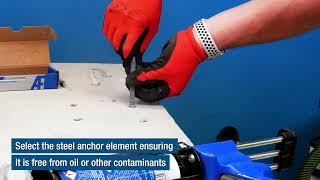 How to Chemical Anchor with xDust Dustless Drill Bits