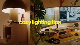 6 simple lighting tips to create a cozy atmosphere on a budget