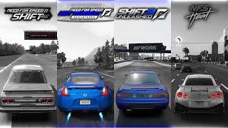 NISSAN In NFS Games 120+ Cars