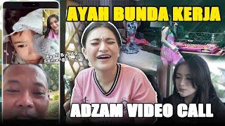 ADZAM VIDEO CALL NYEMANGATIN BUNDA NATHALIE KERJA ️️