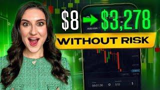 OPTIONS TRADING STRATEGIES  I TURN $8 INTO $3278 IN 9 MINUTES