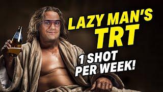 Inject LESS OFTEN To Feel BETTER? The Lazy Mans TRT Protocol