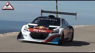 Test Sébastien Loeb Peugeot 208 T16 Pre Pikes Peak 2013 Passats de canto