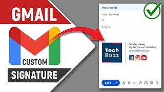  How to Add Email Signature in Gmail  Custom Gmail Signature
