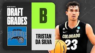 Tristan da Silva Selected No. 18 Overall by Orlando Magic  2024 NBA Draft Grades  CBS Sports