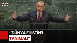 #CANLI - Cumhurbaşkanı Erdoğan BM Genel Kurulunda konuşuyor