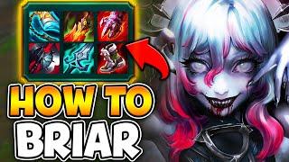 The Absolute BEST way to play the New Champion Briar BEST BUILD POSSIBLE