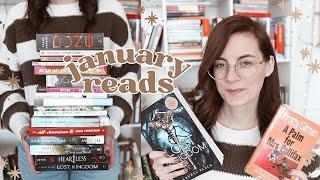 I have some unpopular opinions this month  JANUARY READING WRAP UP