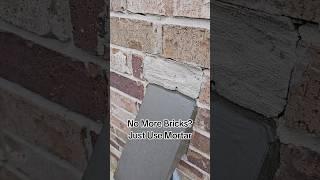 No More Bricks? Just Use Mortar #thataintright #newconstruction #homeinspection