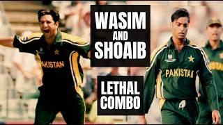 Wasim Akram and Shoaib Akhtars Destructive Spells  Best Fast Bowling  Pakistan vs Netherlands