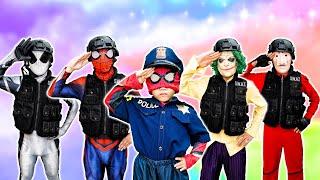 PRO 5 SPIDER-MAN Team  Hey KID SPIDER MAN Time Shifting Stone Inverted World Action in Real Life