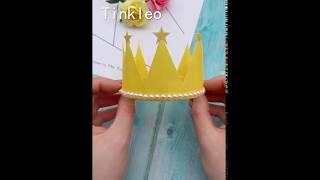 How to Make Childrens Birthday Crown