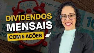 Como investir em ações e receber dividendos todos os meses?