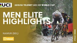 Men Elite Highlights - Namur  201920 Telenet UCI CX World Cup