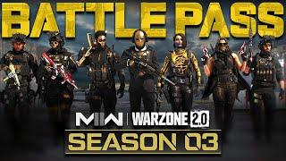 Everything In The Season 3 Battle Pass  Blackcell Modern Warfare 2 & Warzone 2
