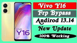 Vivo New Security Android 12 Frp Bypass 2024 - Vivo Y16 Frp Unlock Activity Launcher Not working 