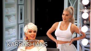 KUWTK  Kris Jenner Is Feeling Her Icy Blonde Hairdo  E