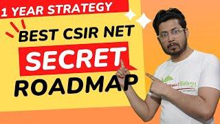 Best CSIR NET life science preparation strategy December 2023  How to crack CSIR NET in a year