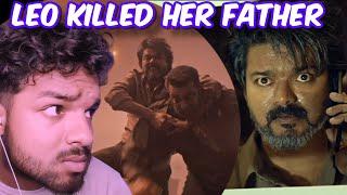 Leo killed Her Father Scene Reaction   Thalapathy Vijay