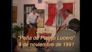 Aguilar de Jerez en la Peña Puerto Lucero 1991 - Preparativos