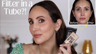 New Huda Beauty Easy Blur Foundation & Easy Blur Primer Wear Tests With & Without Primer