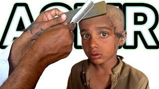 ASMR Fast Hair Cutting With Barber Old part5SHAMS ASMR