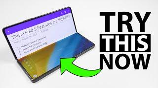 INSANE Galaxy Z Fold 5 Features you NEED to be using