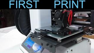 3D Printer Setup - Monoprice Select Mini - First Print