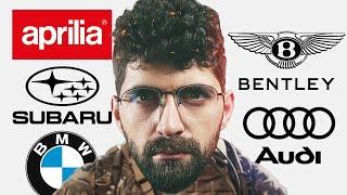 REKLAM SAVAŞLARI Mercedes Audi Bmw Bentley Subaru Aprilia