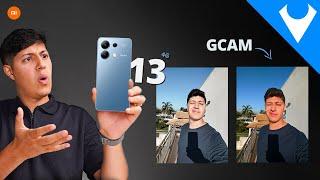 SALVE a câmera do seu Redmi NOTE 13 Fica incrível com a GCAM Faça agora