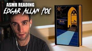 Male ASMR Reading Edgar Allan Poe Stories  Soft Speaking