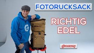 Hochwertiger Fotorucksack Compagnon für anspruchsvolle Fotografen Qualität trifft Stil