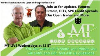 Todays Pre-Market Review Markets Open Positions SPX Credit Spread Today New Trades