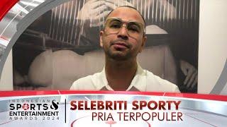 CONGRATS Raffi Pemenang Selebriti Sporty Terpopuler  INDONESIAN SPORTS ENTERTAINMENT AWARDS 2024