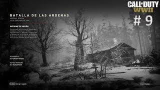 Call of Duty WWII  Misión # 9 BATALLA DE LAS ARDENAS  PC